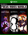 Carátula de FOCUS INDIES BUNDLE - Curse of the Dead Gods + Shady Part of Me + Aeon Must Die! - Xbox Series X|S