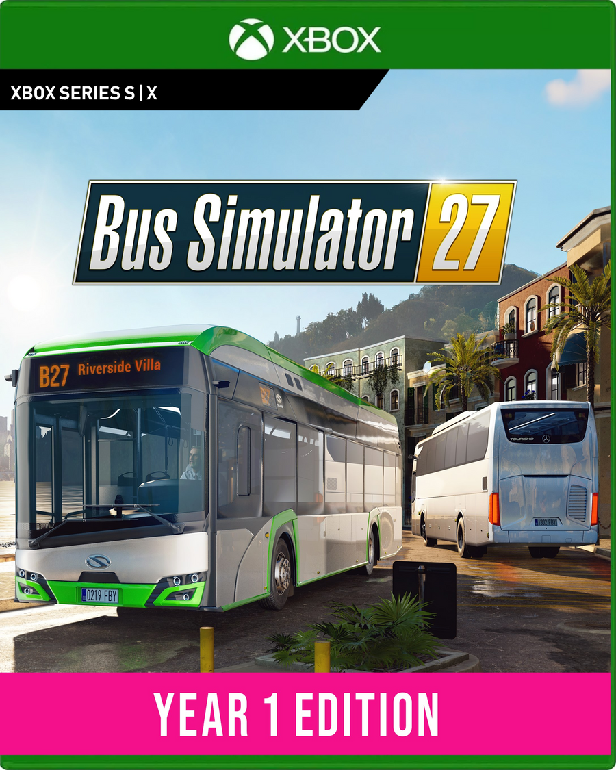 Carátula de Bus Simulator 27 - Year 1 Edition - Xbox Series X|S