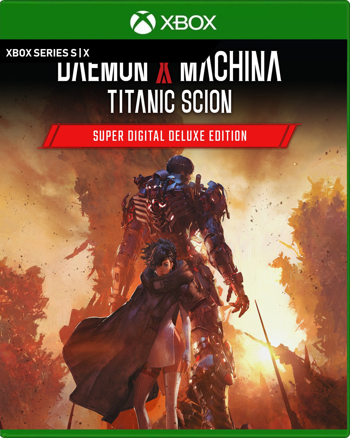 Carátula de Daemon X Machina: Titanic Scion - Super Digital Deluxe Edition - Xbox Series X|S