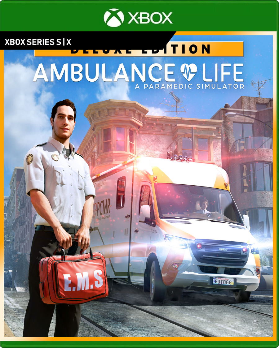 Carátula de Ambulance Life - Deluxe Edition - Xbox Series X|S