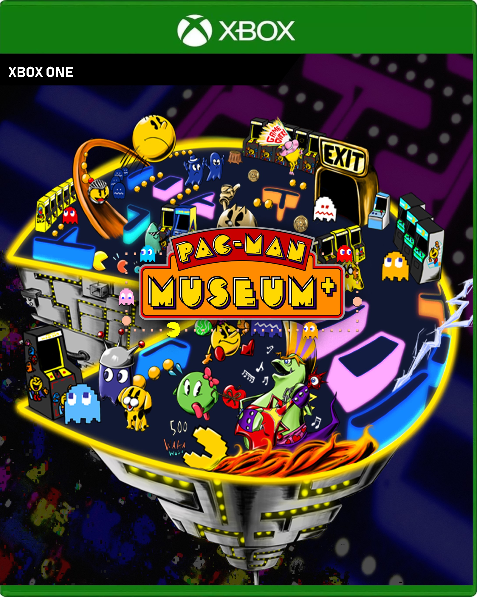Carátula de PAC-MAN MUSEUM+ - Xbox One