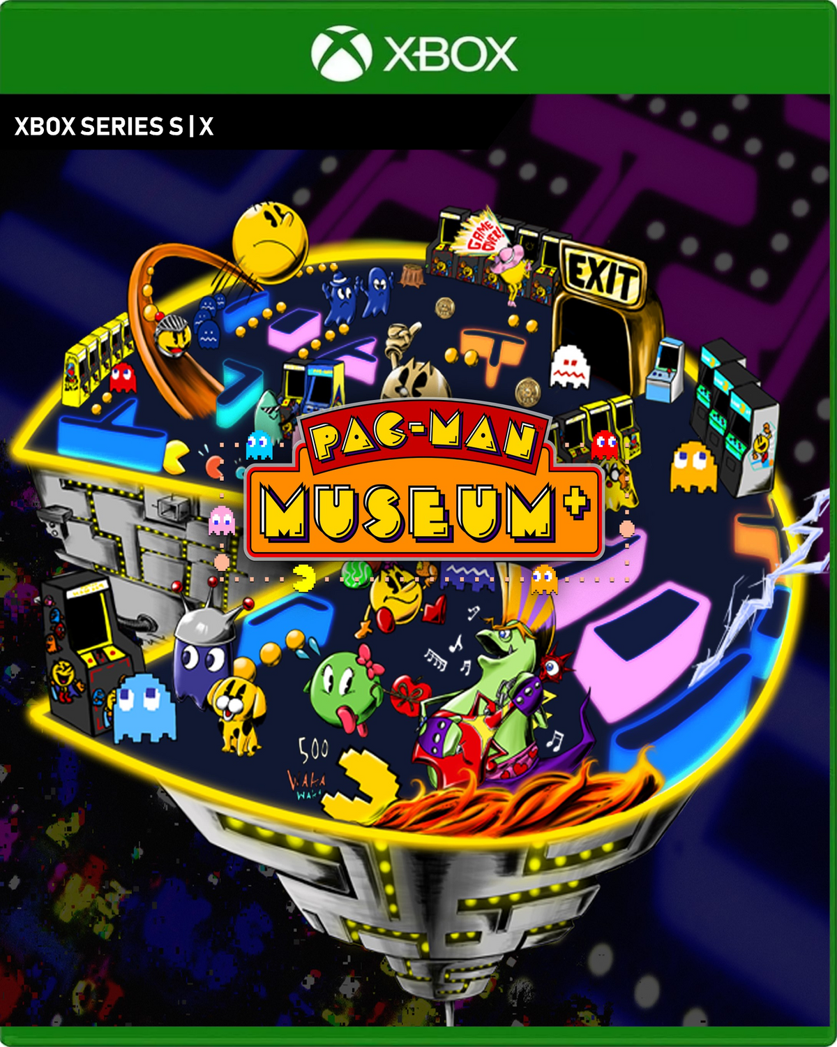 Carátula de PAC-MAN MUSEUM+ - Xbox Series X|S