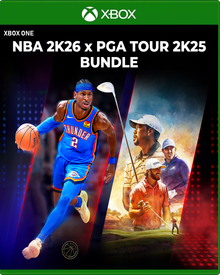 Carátula de NBA 2K26 x PGA TOUR 2K25 Bundle - Xbox One