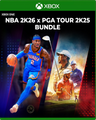 Carátula de NBA 2K26 x PGA TOUR 2K25 Bundle - Xbox One