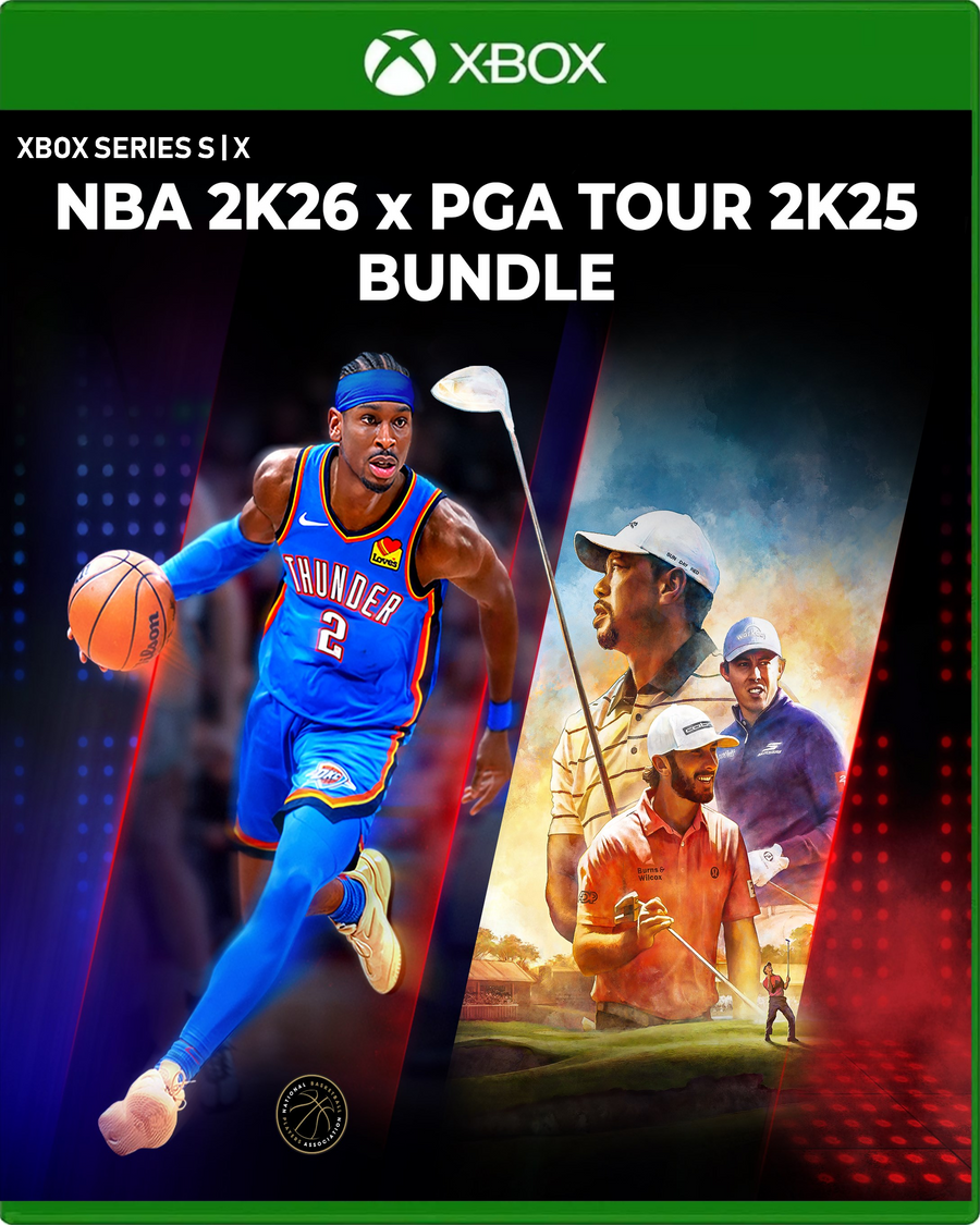 Carátula de NBA 2K26 x PGA TOUR 2K25 Bundle - Xbox Series X|S