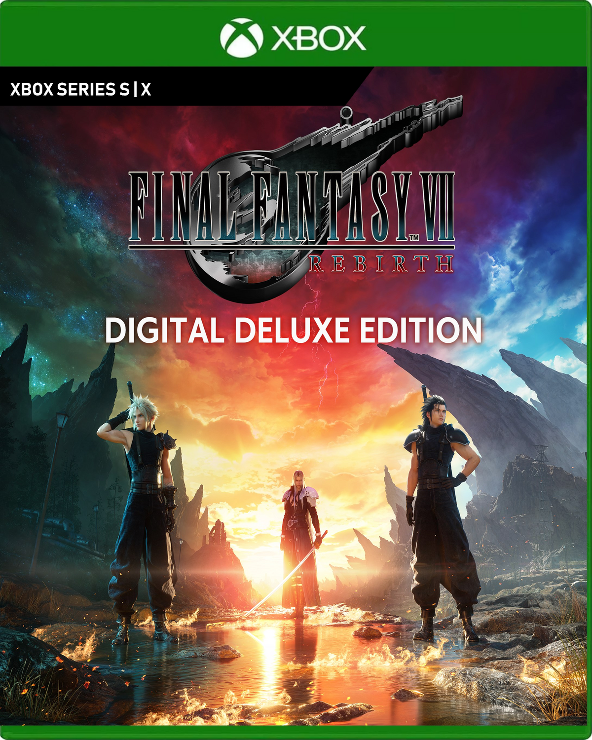 Carátula de FINAL FANTASY VII REBIRTH Digital Deluxe Edition - Xbox Series X|S
