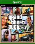 Carátula de Grand Theft Auto V (Xbox One & Xbox Series X|S)