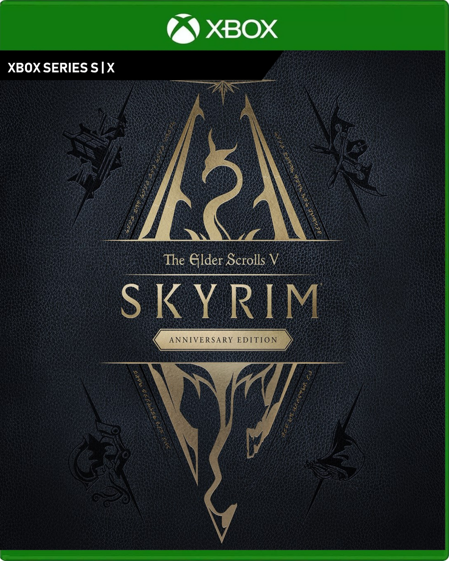 Carátula de The Elder Scrolls V: Skyrim Anniversary Edition - Xbox Series X|S