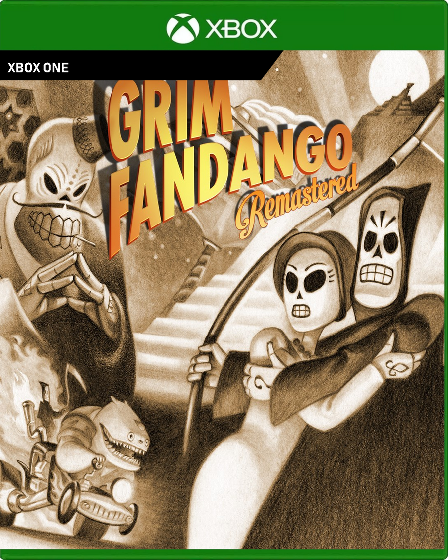 Carátula de Grim Fandango Remastered - Xbox One
