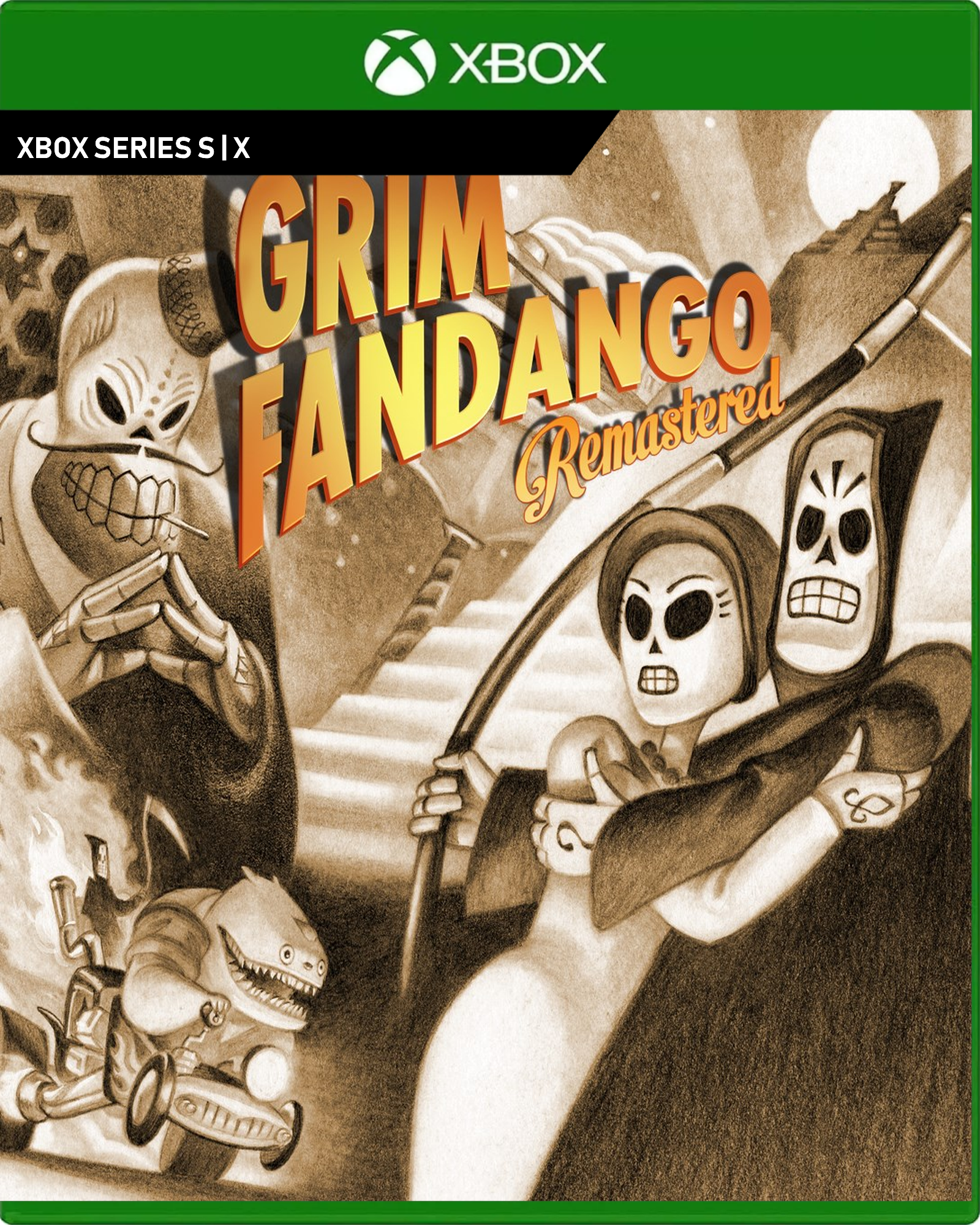 Carátula de Grim Fandango Remastered - Xbox Series X|S