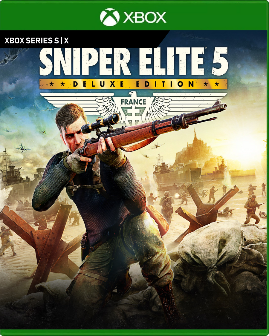 Carátula de Sniper Elite 5 Deluxe Edition - Xbox Series X|S