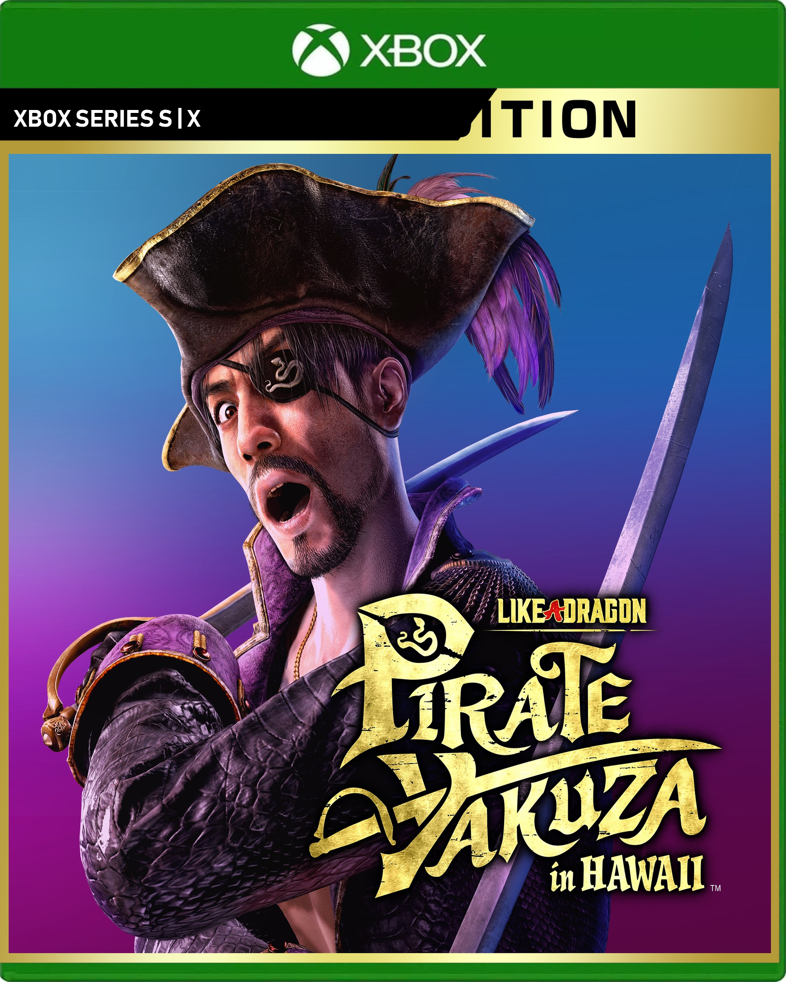 Carátula de Like a Dragon: Pirate Yakuza in Hawaii Deluxe Edition - Xbox Series X|S
