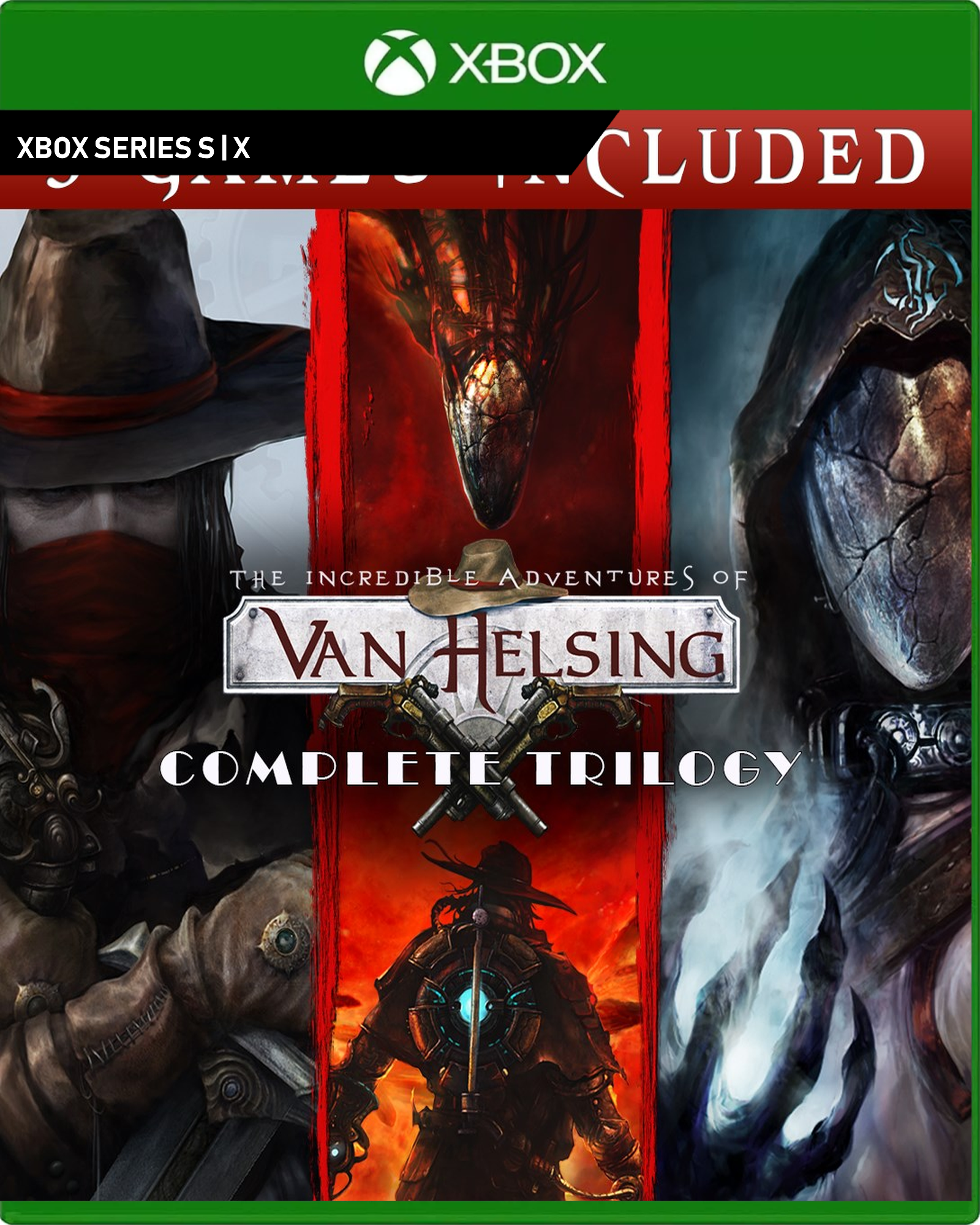 Carátula de The Incredible Adventures of Van Helsing: Complete Trilogy - Xbox Series X|S