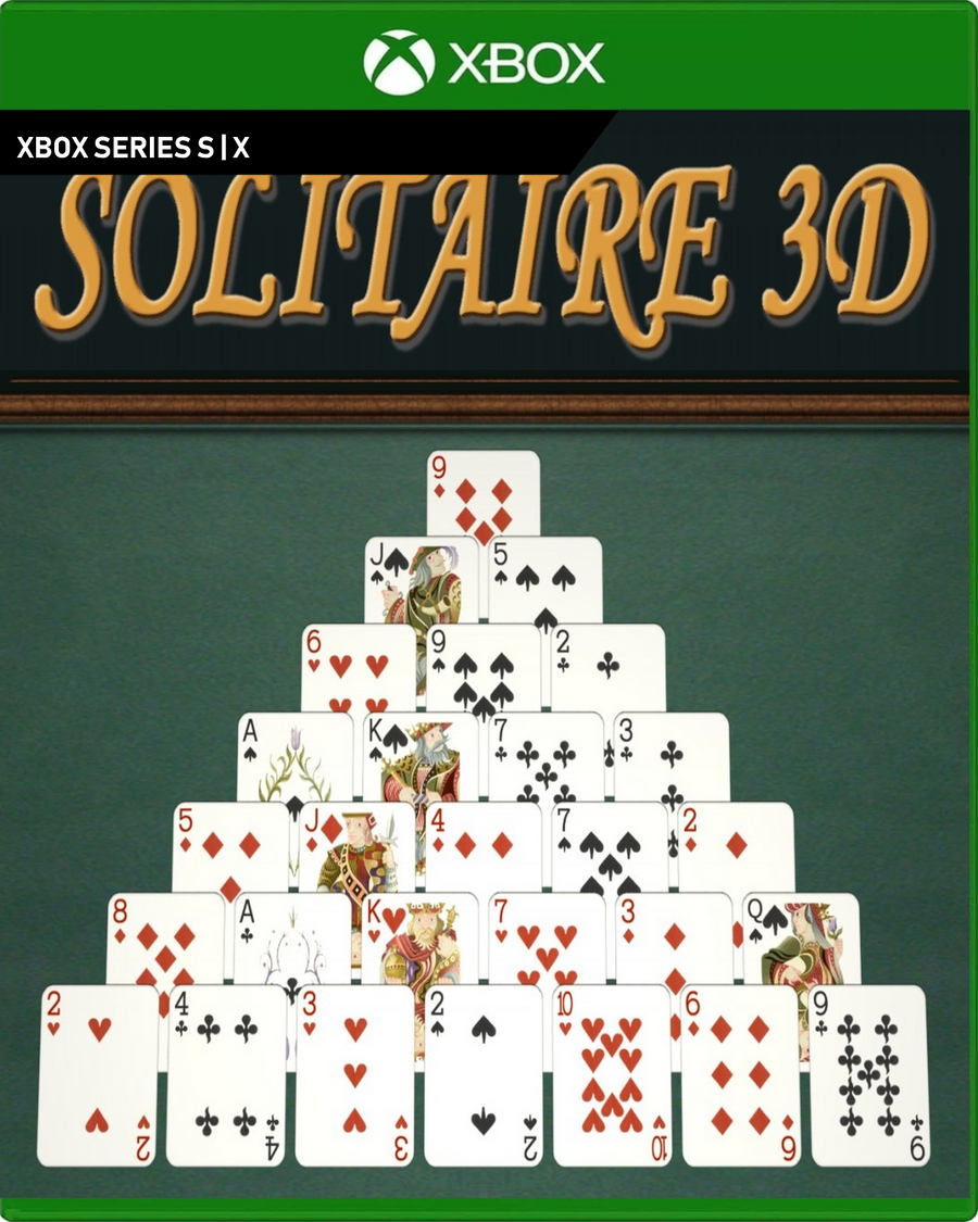 Carátula de Solitaire 3D - Xbox Series X|S