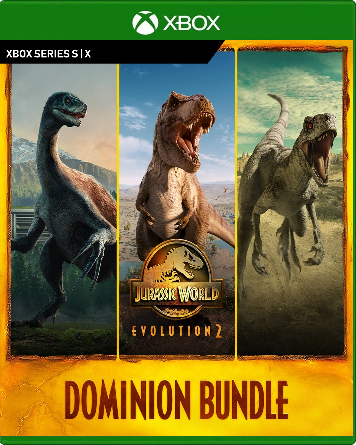 Carátula de Jurassic World Evolution 2: Dominion Bundle - Xbox Series X|S
