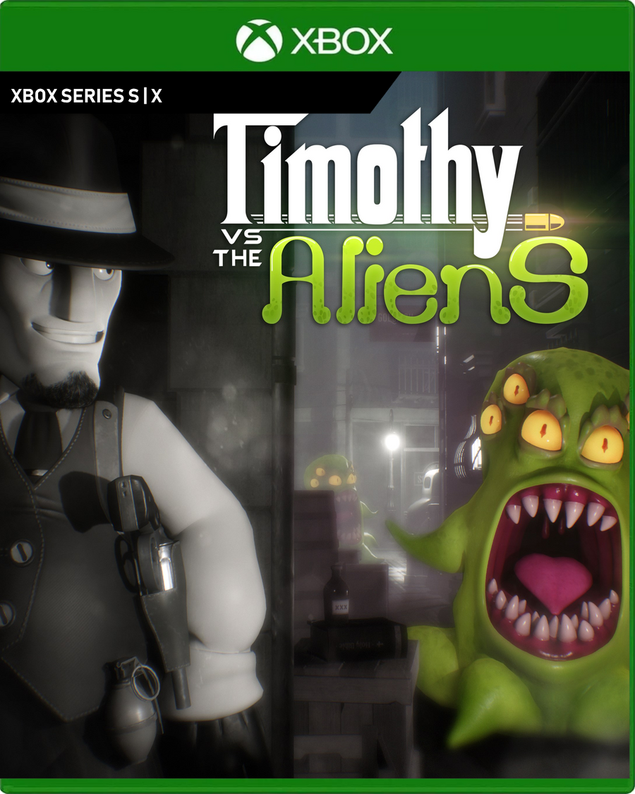 Carátula de Timothy vs the Aliens - Xbox Series X|S