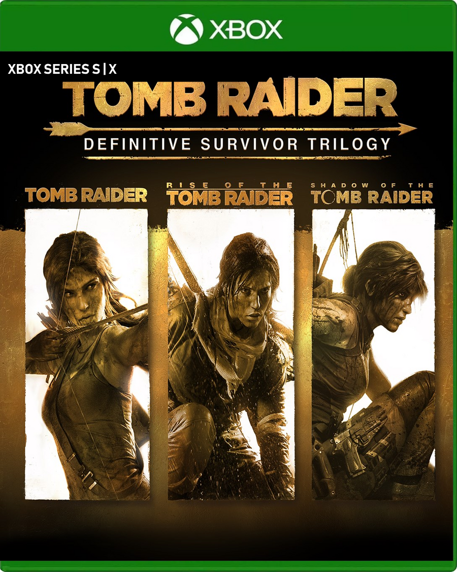 Carátula de Tomb Raider: Definitive Survivor Trilogy - Xbox Series X|S