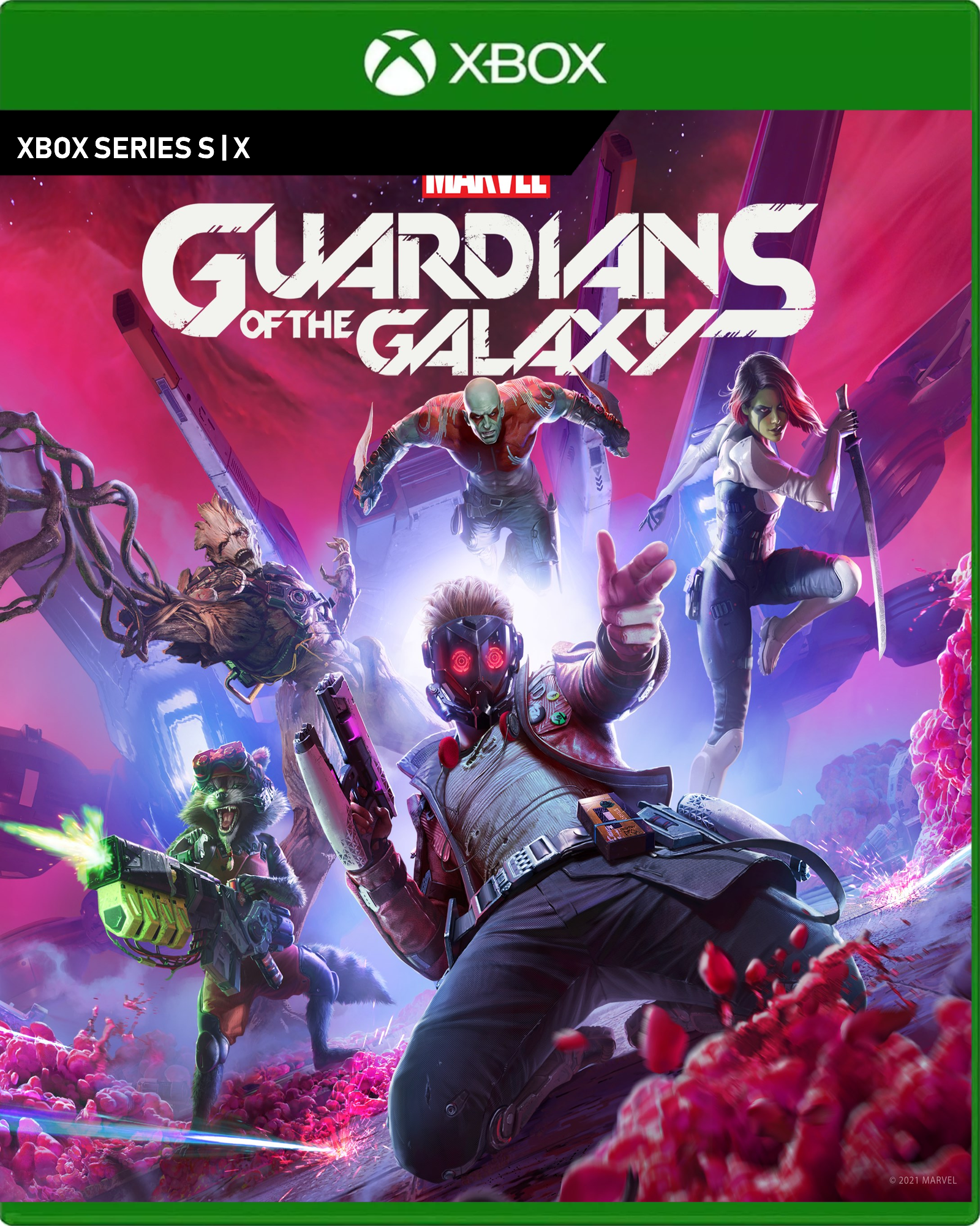 Carátula de Marvels Guardians of the Galaxy - Xbox Series X|S