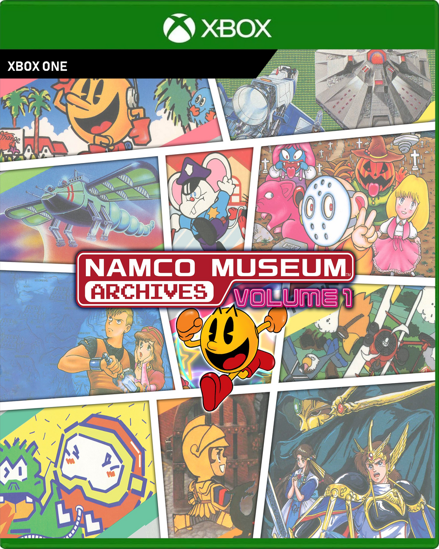Carátula de NAMCO MUSEUM ARCHIVES Vol 1 - Xbox One