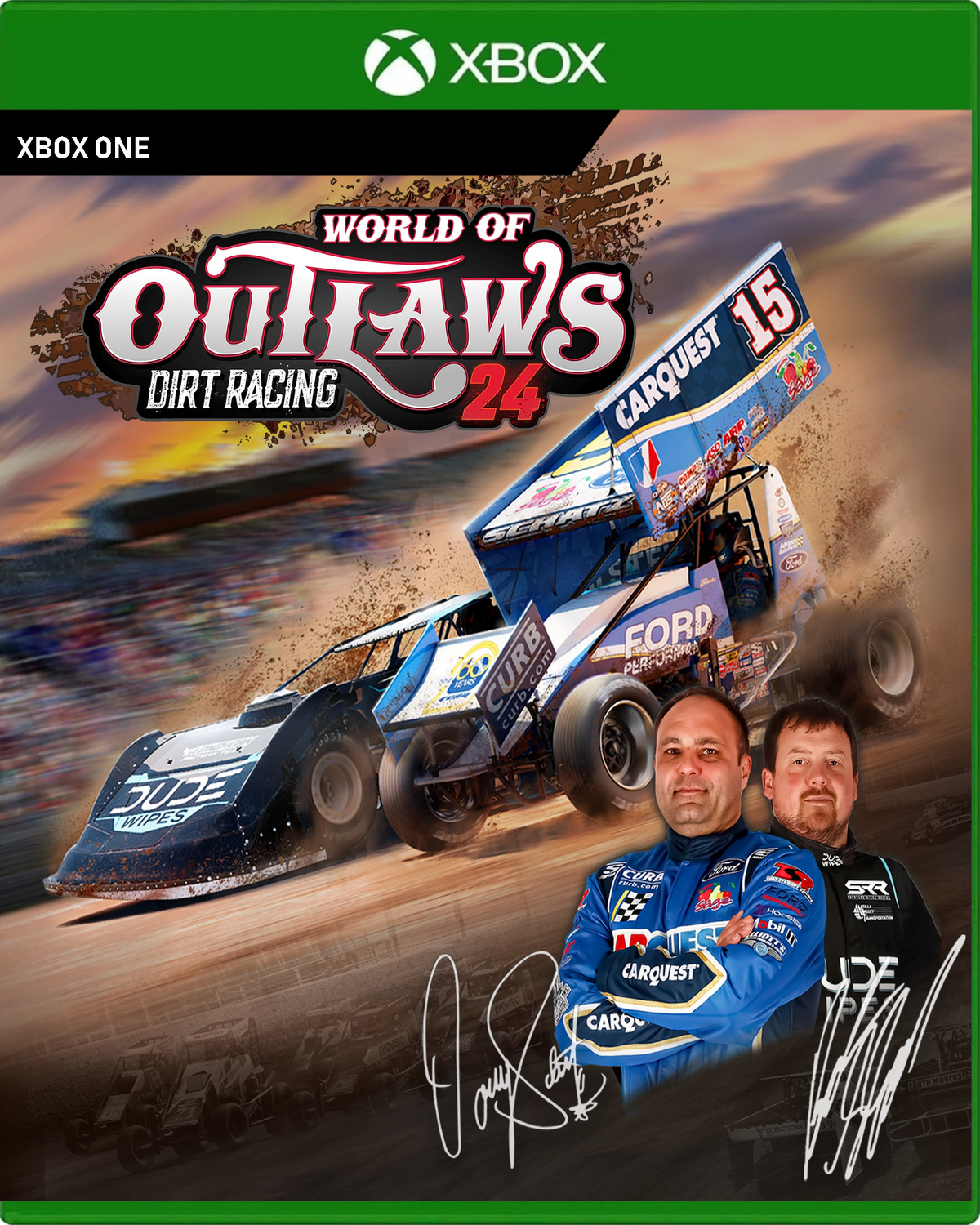 Carátula de World of Outlaws: Dirt Racing 24 - Xbox One