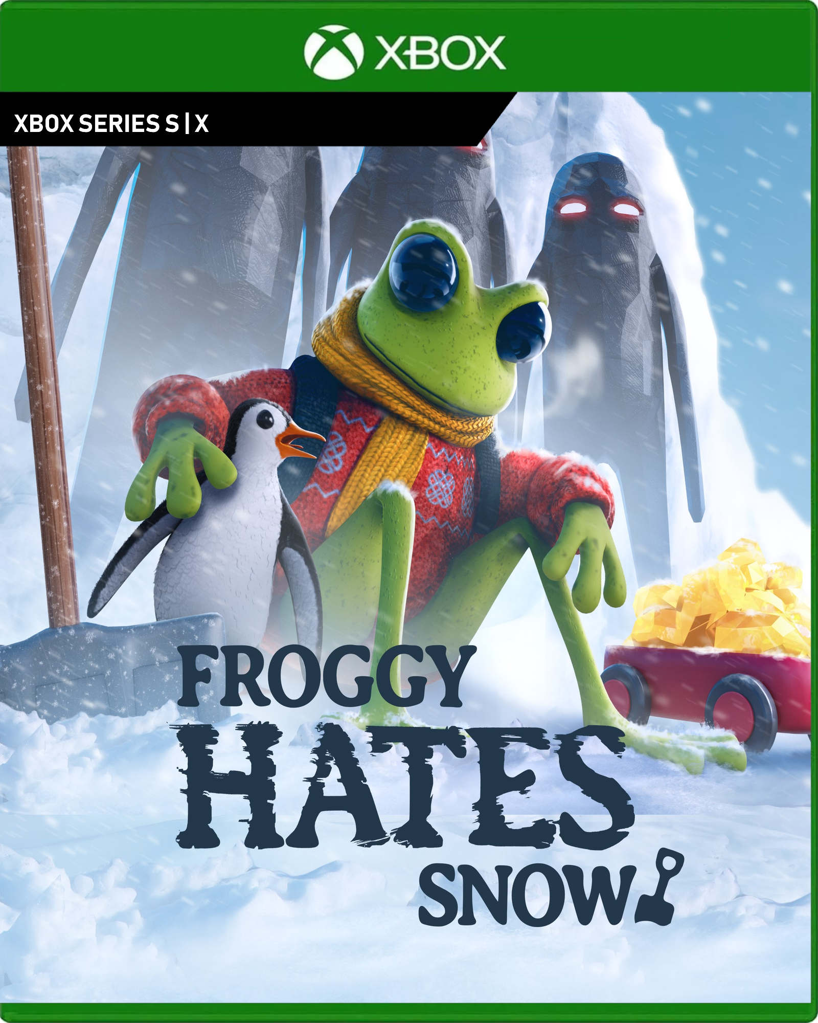 Carátula de Froggy Hates Snow - Xbox Series X|S
