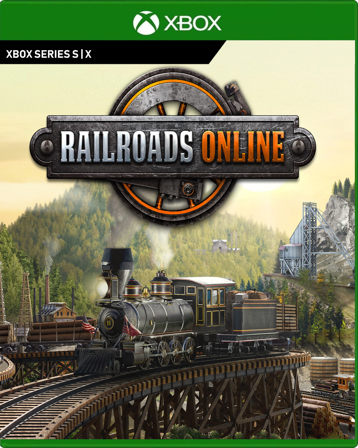 Carátula de Railroads Online - Xbox Series X|S