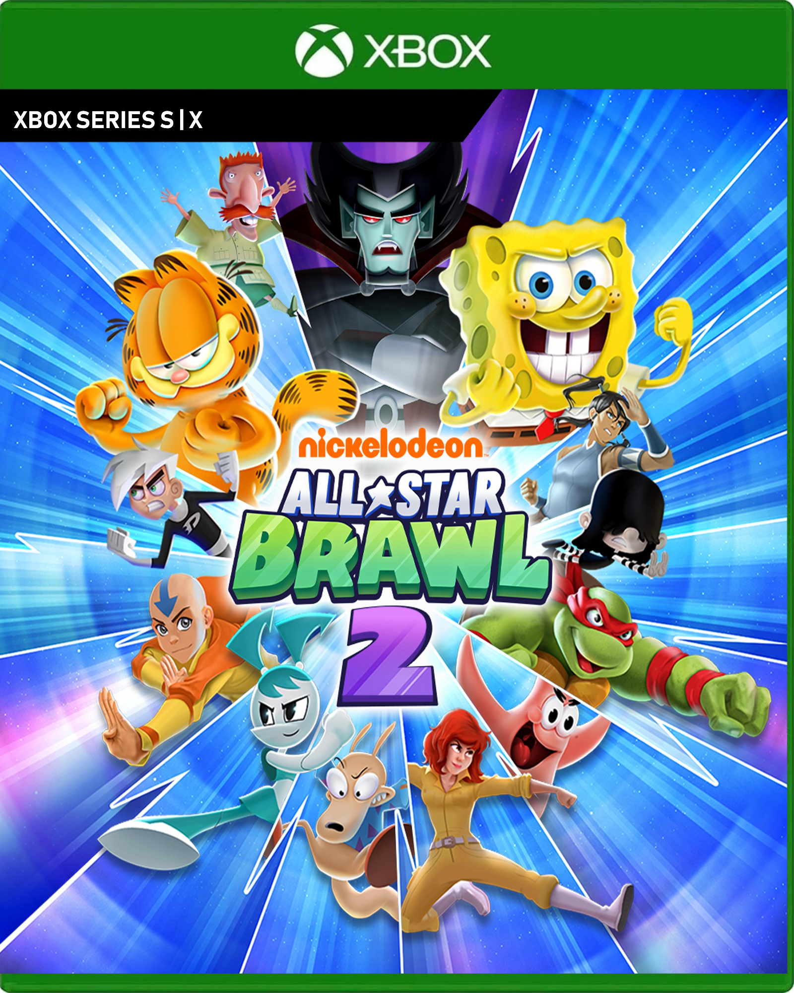 Carátula de Nickelodeon All-Star Brawl 2 - Xbox Series X|S