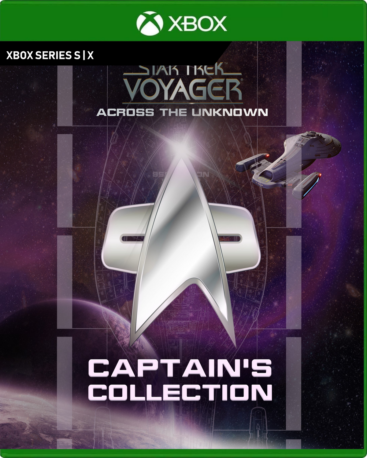 Carátula de Star Trek: Voyager - Across the Unknown - Captains Collection - Xbox Series X|S