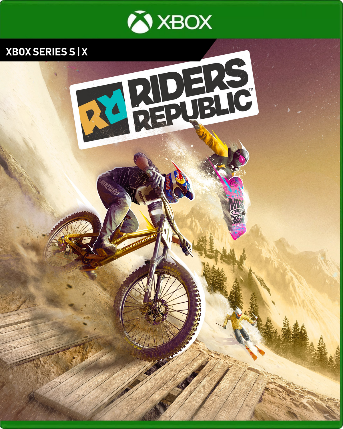 Carátula de Riders Republic Deluxe Edition - Xbox Series X|S
