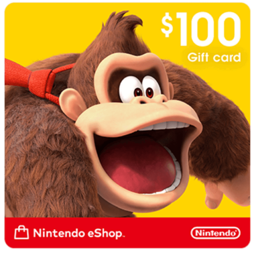$100 Nintendo Gift Card EEUU
