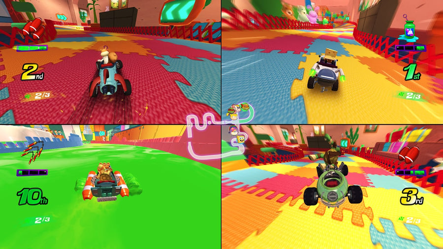 Captura de juego de Nickelodeon Kart Racers - PS4 - imagen 4
