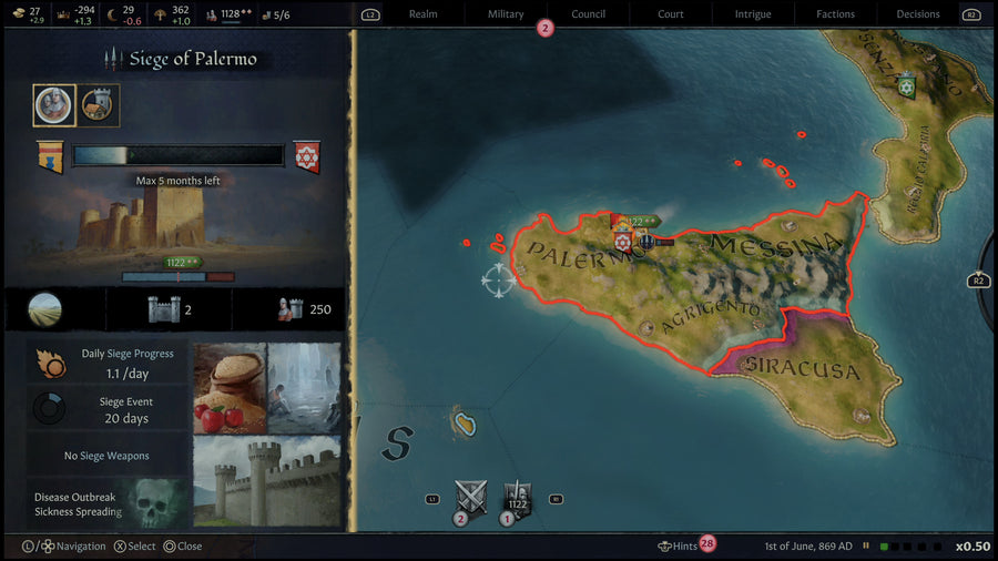 Captura de juego de Crusader Kings III - PS5 - imagen 5