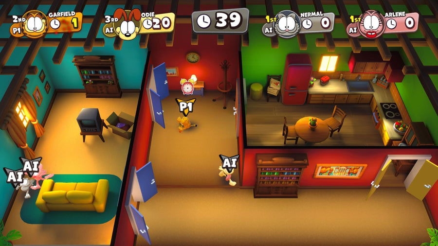 Captura de juego de Garfield Lasagna Party - PS4 - imagen 4
