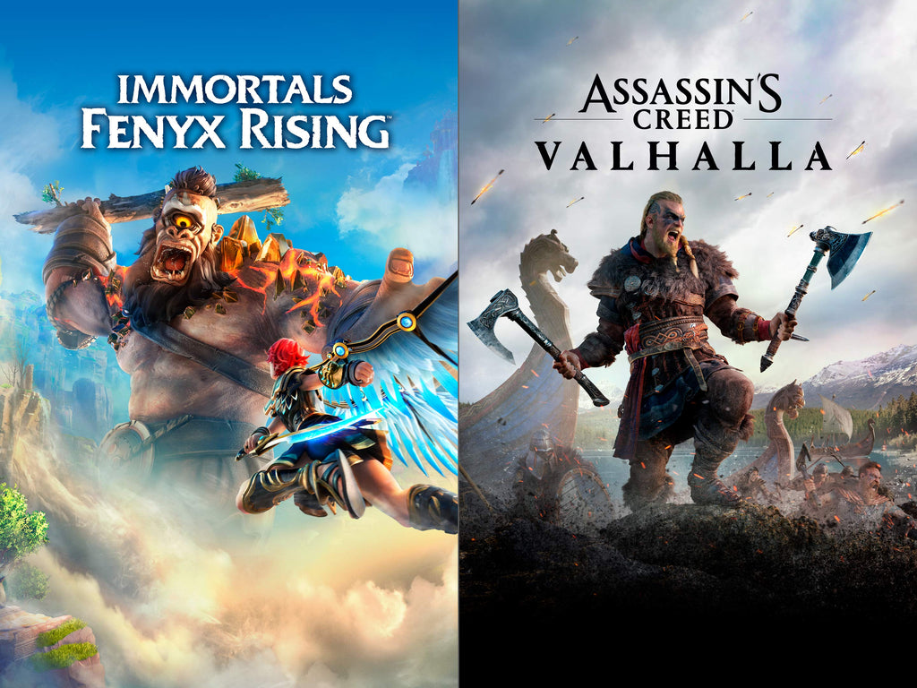 Captura de juego de Assassins Creed Valhalla + Immortals Fenyx Rising Bundle - PS4 - imagen 2