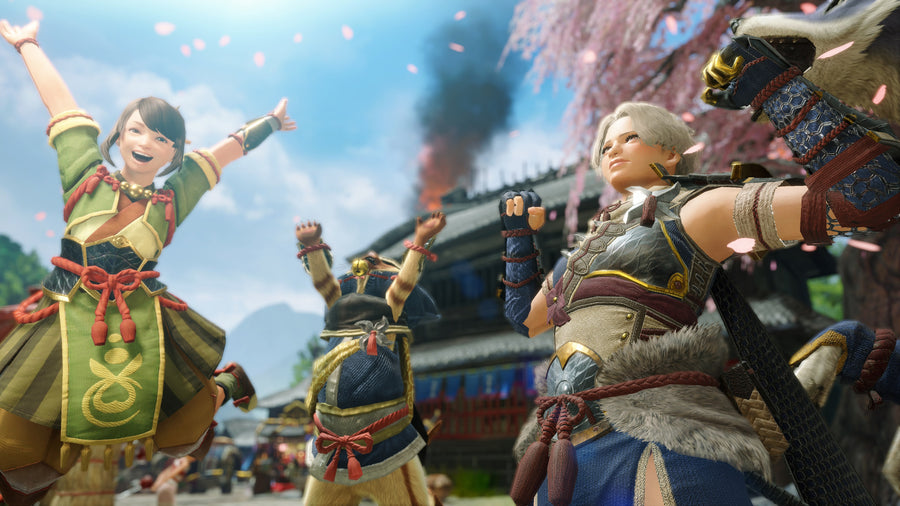 Captura de juego de Monster Hunter Rise - PS5 - imagen 3