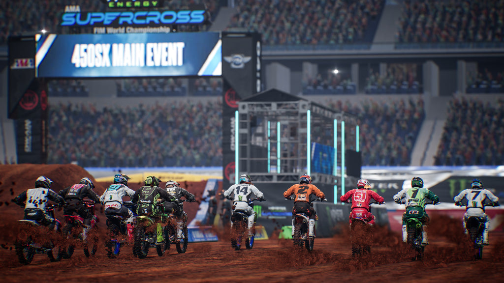 Captura de juego de Monster Energy Supercross - The Official Videogame 5 - PS5 - imagen 1