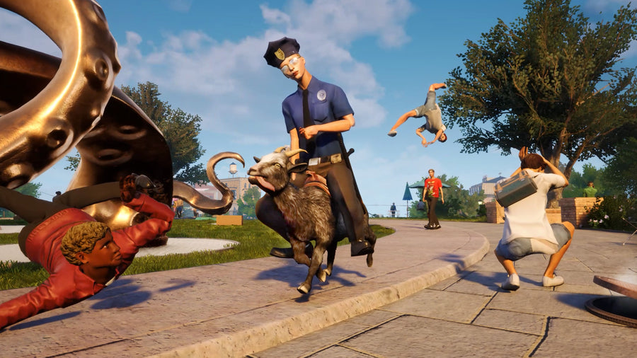 Captura de juego de Goat Simulator 3 - PS4 - imagen 4