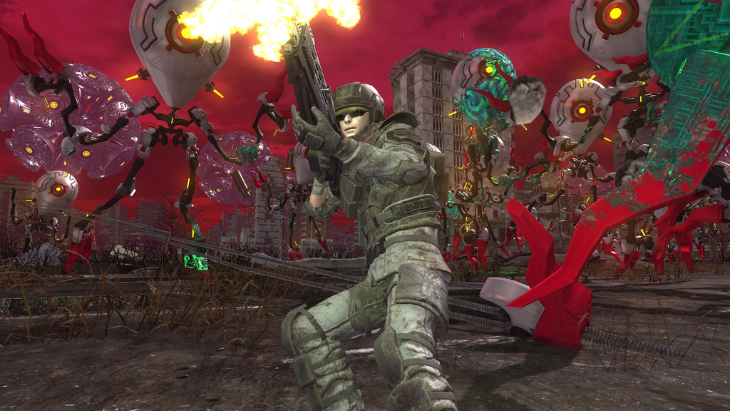 Captura de juego de EARTH DEFENSE FORCE 6 - PS4 - imagen 2