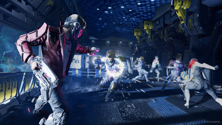 Captura de juego de Marvels Guardians of the Galaxy - PS4 - imagen 5