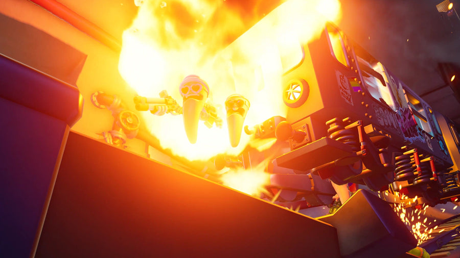 Captura de juego de Worms Rumble - PS4 - imagen 2