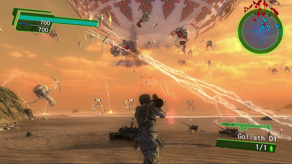 Captura de juego de Earth Defense Force 4.1: The Shadow of New Despair - PS4 - imagen 1