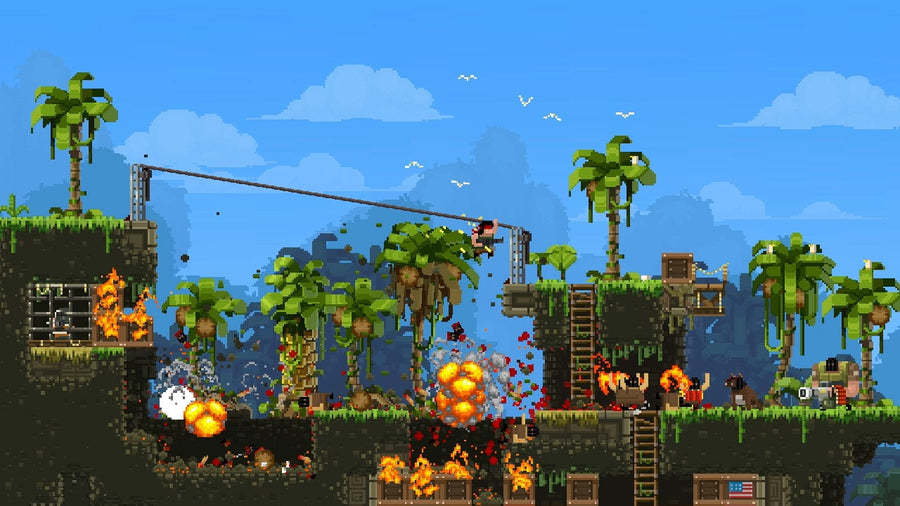 Captura de juego de Broforce - PS4 - imagen 1