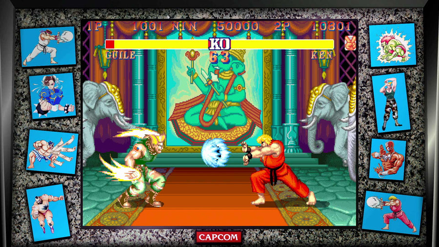 Captura de juego de Street Fighter 30th Anniversary Collection - PS4 - imagen 1