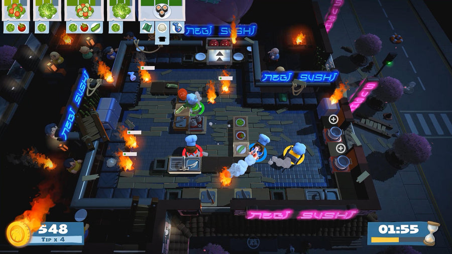 Captura de juego de Overcooked! 2 - PS4 - imagen 1