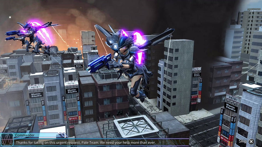 Captura de juego de EARTH DEFENSE FORCE4.1 WINGDIVER THE SHOOTER - PS4 - imagen 1