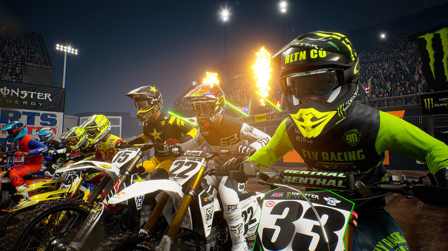Captura de juego de Monster Energy Supercross 2 - Special Edition - PS4 - imagen 1