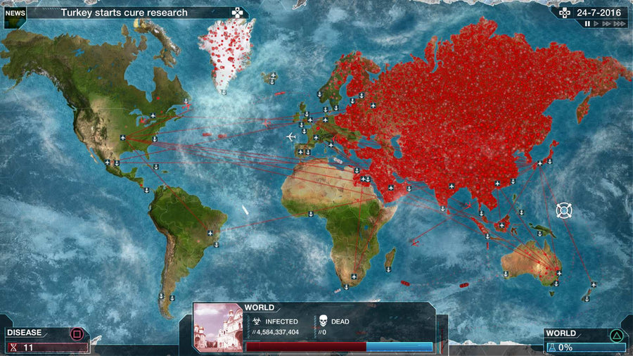 Captura de juego de Plague Inc: Evolved - PS4 - imagen 1