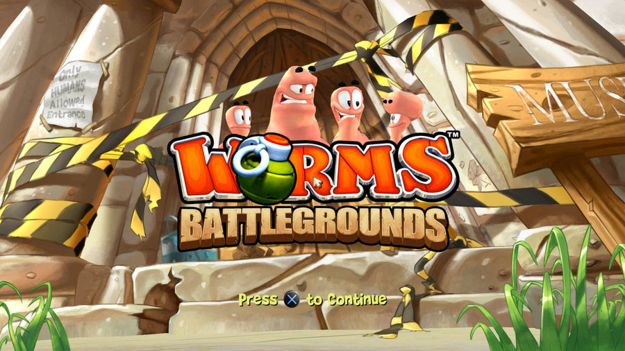 Captura de juego de Worms Battlegrounds - PS4 - imagen 1