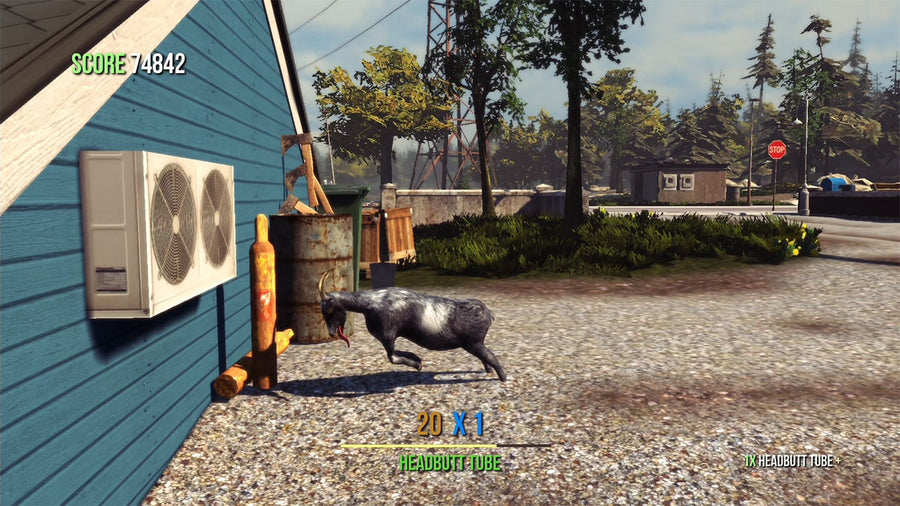 Captura de juego de Goat Simulator - PS4 - imagen 1