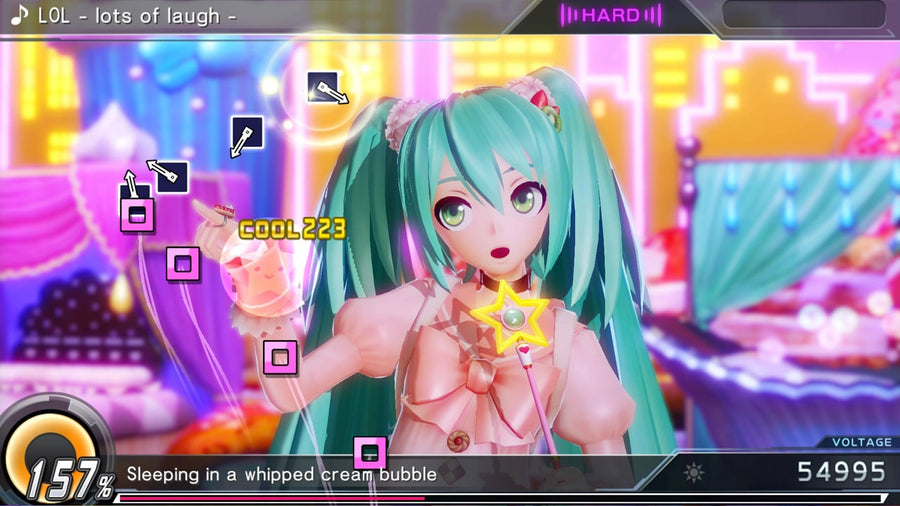 Captura de juego de Hatsune Miku: Project DIVA X - PS4 - imagen 2